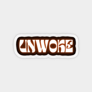 Unwoke Sticker